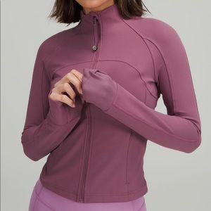 Lululemon Cropped Nulu Vintage Plum